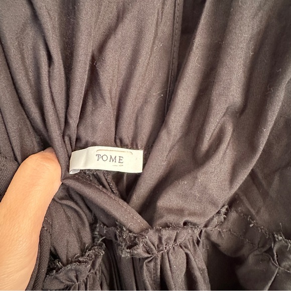 Tome Black Sleeveless V Neck Dress - Picture 5 of 7